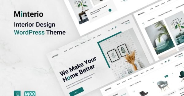 Minterio – Interior Design WordPress Theme