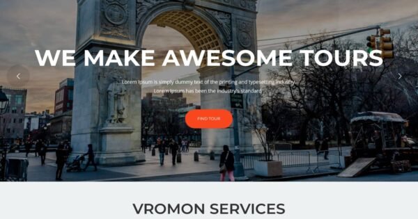 Vromon – Tour & Travel Agency WordPress Theme