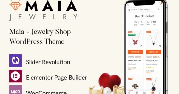 Maia – Jewelry Shop WordPress Theme