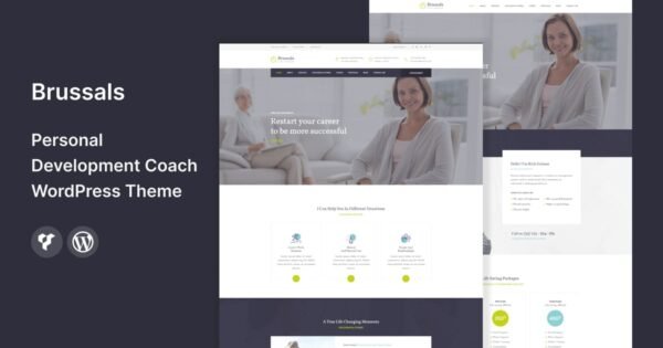 Brussals – Personal Development Coach WordPress Th