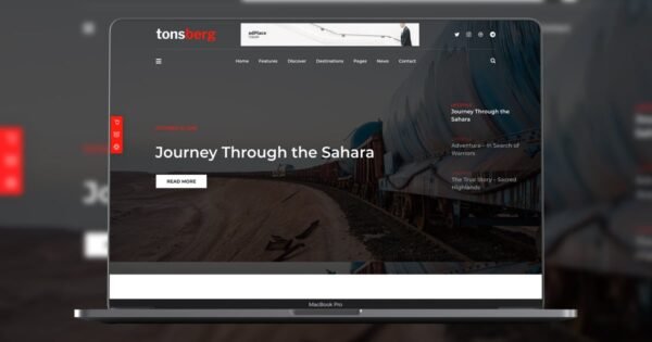 Tonsberg – Travel Blog Theme