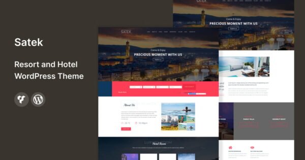 Satek : Resort and Hotel WordPress Theme