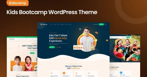 Kidscamp – Kids Bootcamp WordPress Theme