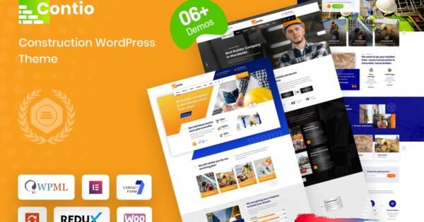 Conton – Construction WordPress Theme