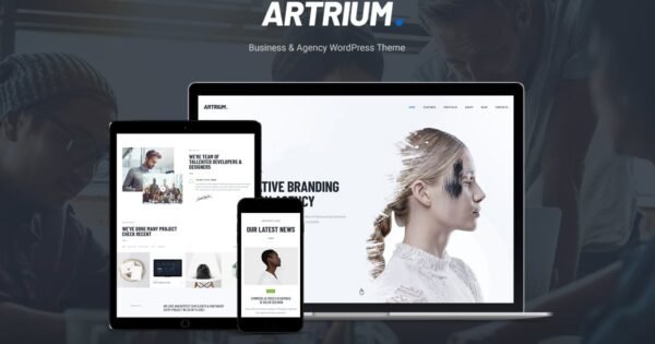 Artrium – Creative Agency & Web Studio WP Theme