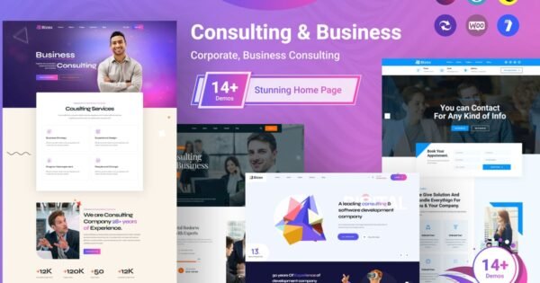 Bizex – Business Consulting WordPress Theme