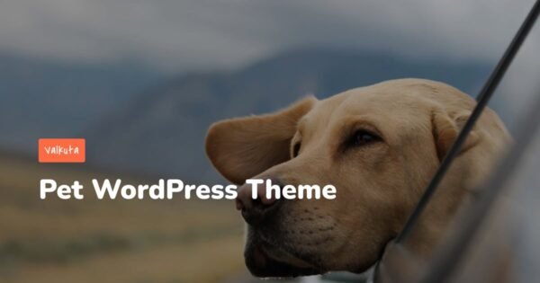 Valkuta – Pet WordPress Theme