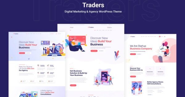 Traders – Digital Marketing & Agency WordPress