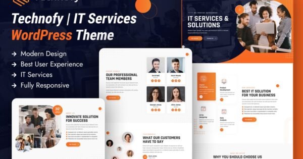 Technofy | IT Services & Solutions WordPress Theme