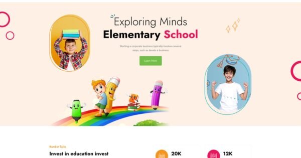 Ascen – Childcare & Kids Education WordPress Theme