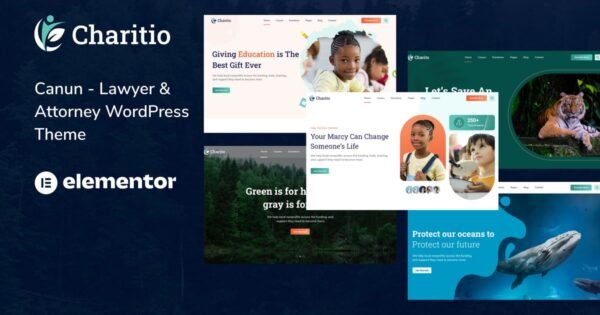 Charitio – Multipurpose Charity WordPress Theme