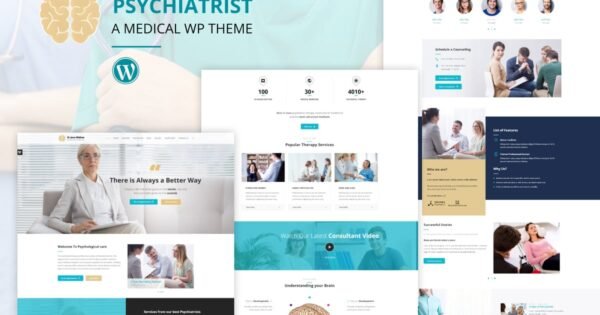 Psychology – Counseling WordPress Theme