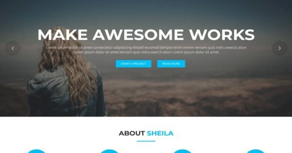Sheila – Material Design Agency WordPress Theme