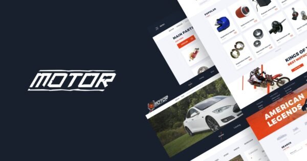 Motor – Vehicles & Parts WordPress Theme