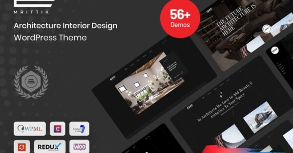 Mrittik – Architecture Interior Design Theme