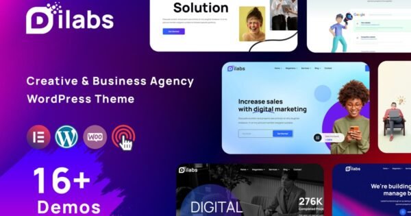 Creative Agency WordPress Theme