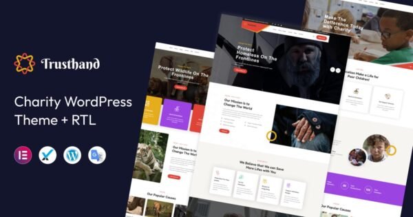 Trusthand – Charity WordPress Theme