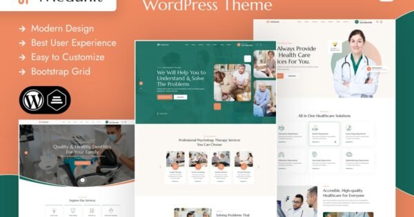 Medunit | Psychology & Health Care WordPress Theme