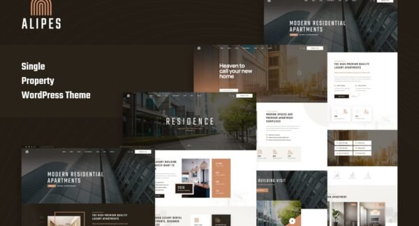 Alipes – Single Property WordPress Theme