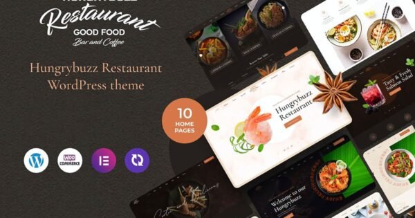 Hungrybuzz – Restaurant WordPress Theme