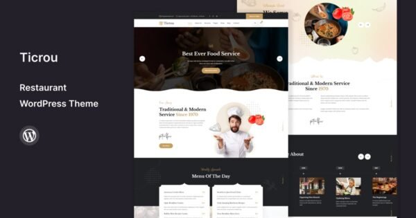 Ticrou – Restaurant WordPress Theme