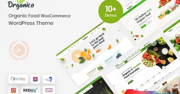 Organio – Organic Food Store WordPress