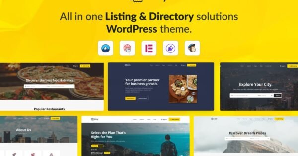 Listy – Listing & Directory WordPress Theme