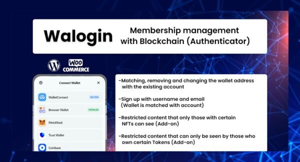 MetaMask, Blockchain, Ethereum login for WordPress