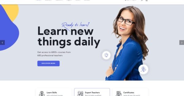 Zilom – Online Education Learning WordPress Theme