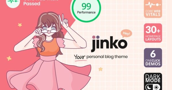 Jinko – Your Personal Blog Theme