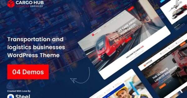 Cargo HUB – Logistics & Transport WordPress Theme