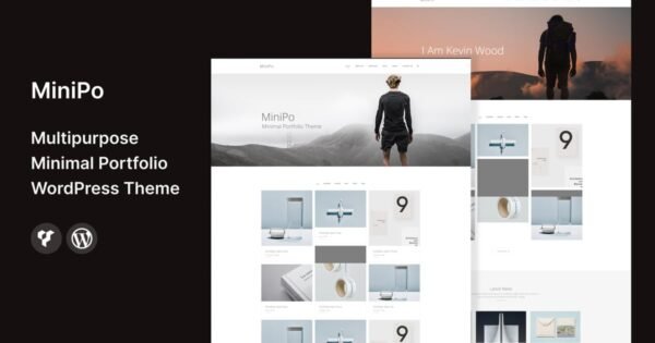 MiniPo – Minimal Portfolio WordPress Theme