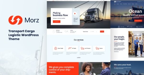 Morz – Transport Cargo Logistics Truck WordPress