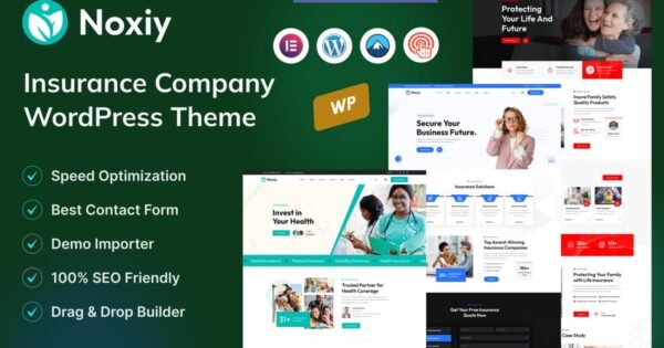 Insurance Business Agency WordPress Theme