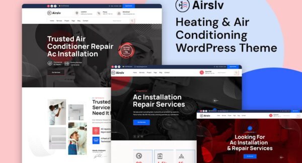 Airslv – Heating & Air Conditioning WordPress Them