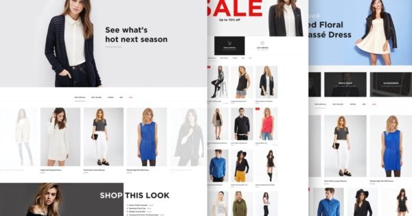Voux Fashion Shopping Theme