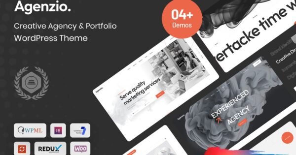 Agenzio – Creative Agency & Portfolio Theme