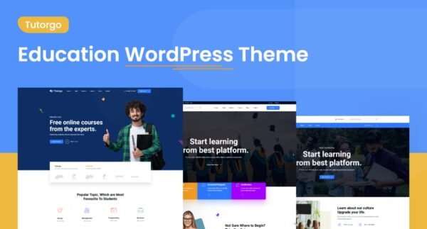 Tutorgo Online Training Education WordPress Theme