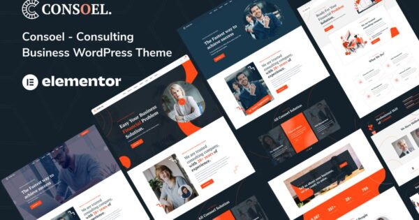 Consoel – Consulting Business WordPress Theme