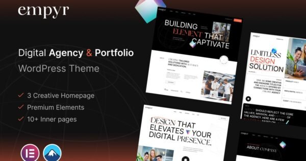 Empyr – Digital Agency & Portfolio WordPress Theme