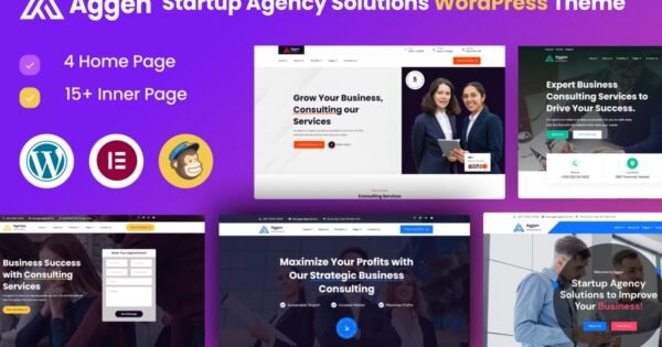 Aagen – Business Consulting Theme