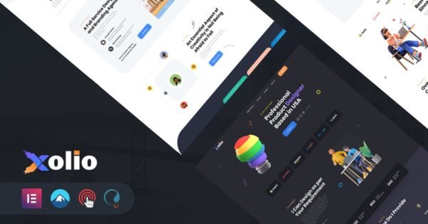 Xolio – Creative Agency & Portfolio WordPress Them