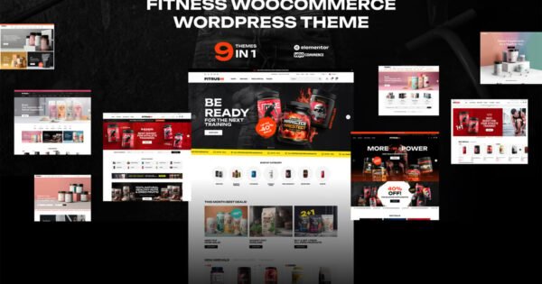 Fitrush – Health Supplements WordPress Theme