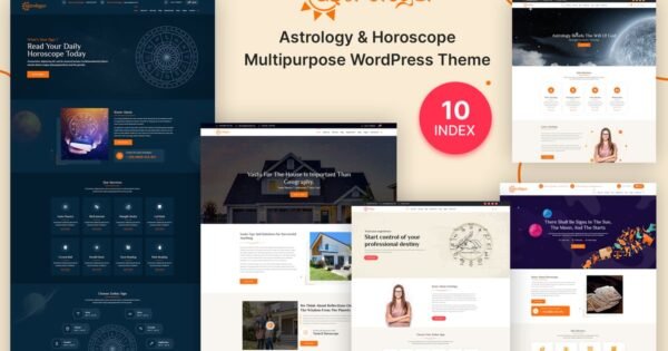 Astrologer – Horoscope & Palmistry WordPress Theme