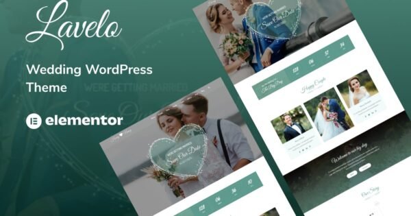 Lavelo – Wedding WordPress Theme