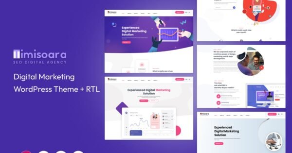 Timisoara – Digital Marketing WordPress Theme
