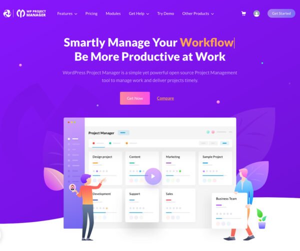 WP Project Manager Pro [Business]