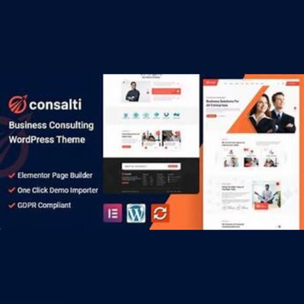Consalti – Consultancy & Business WordPress Theme