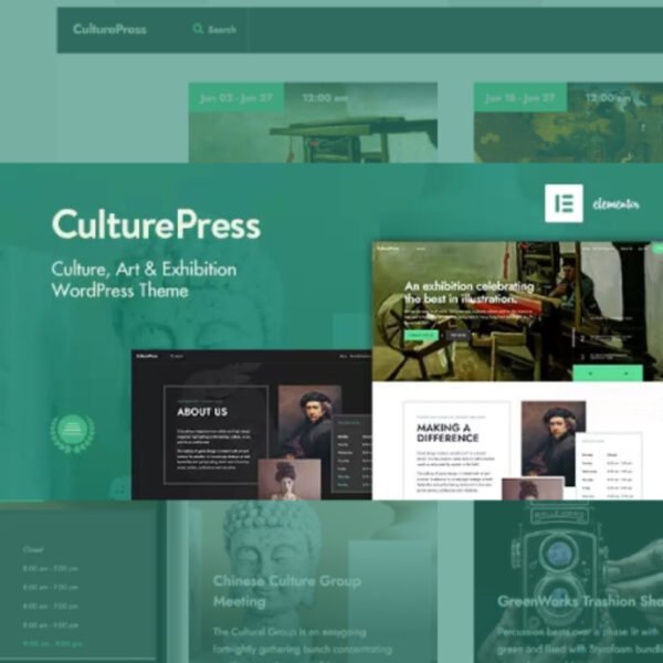 CulturePress – Art & Culture WP theme