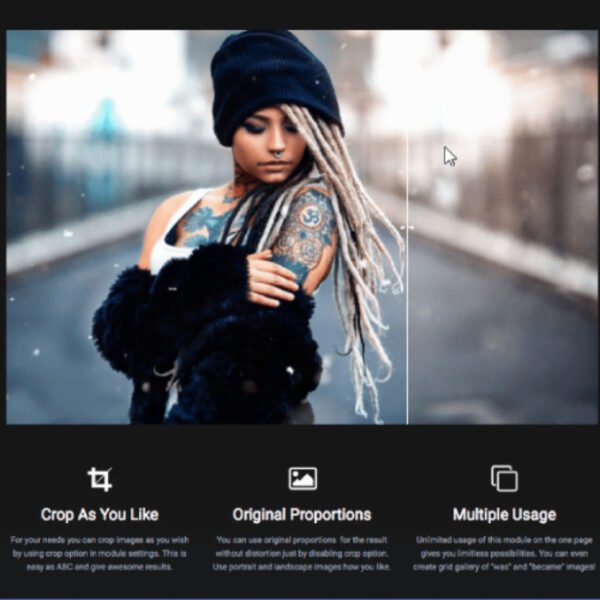 Differ – Before and After widget for Elementor